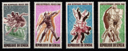 Senegal 385-388 Postfrisch Olympische Spiele 1968 Mexico #KO147 - Sonstige & Ohne Zuordnung