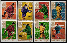 Bhutan 233B-240B Postfrisch Olympische Spiele 1968 Mexico #KO166 - Autres & Non Classés