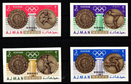 Ajman 341B-344B Postfrisch Olympische Spiele #KO164 - Altri & Non Classificati