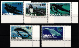 Ghana 977-981 Postfrisch #KO988 - Marine Life