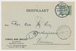 Firma Briefkaart Blerick Venlo 1909 - IJzergieterij - Unclassified