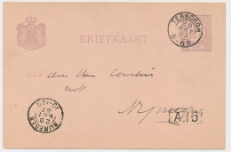 Kleinrondstempel Terborgh 1887 - Ohne Zuordnung