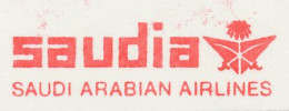 Meter Cut Netherlands 1976 Saudi Arabian Airlines - Flugzeuge
