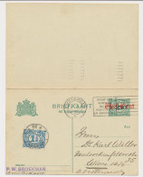 Briefkaart G. 121 I / Bijfrankering Amsterdam - Oostenrijk 1920 - Entiers Postaux