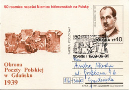 POLOGNE 1989 - Lettres & Documents