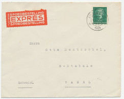 Em. En Face Expresse Amsterdam - Zwitserland 1951 - Unclassified