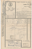 Internationale Vrachtbrief S.S. Blerik - Belgie 1919 - Zonder Classificatie