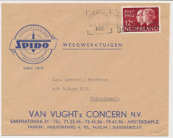 Firma Envelop Amsterdam 1962 - Spido - Weegwerktuigen  - Ohne Zuordnung