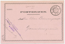 Dienst Posterijen Assen Gasselternijveen 1900 - Aanstelling - Unclassified