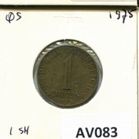1 SCHILLING 1975 AUSTRIA Coin #AV083.U.A - Oostenrijk