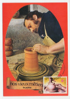 Maximum Card Belgium 1976 Pottery - Ceramist - Porcellana