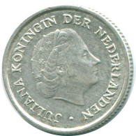 1/10 GULDEN 1960 ANTILLAS NEERLANDESAS PLATA Colonial Moneda #NL12248.3.E.A - Antillas Neerlandesas