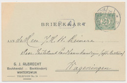 Firma Briefkaart Winterswijk 1915 - Boekhandel - Boekbinderij - Ohne Zuordnung