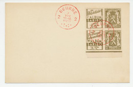 Card / Postmark Belgium 1937 Dog - Stamp Album  - Sonstige & Ohne Zuordnung