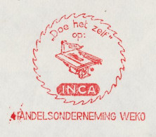 Meter Cover Netherlands 1965 Circular Saw - Other & Unclassified
