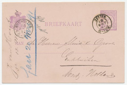 Kleinrondstempel Zetten 1891 - Non Classés