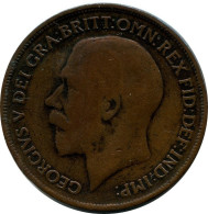 PENNY 1919 UK GRANDE-BRETAGNE GREAT BRITAIN Pièce #AN495.F.A - D. 1 Penny