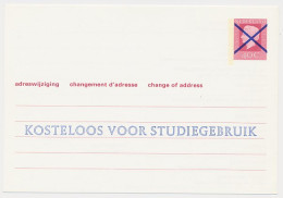 Verhuiskaart G. 42 S - STUDIEGEBRUIK - Postal Stationery
