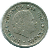 1/10 GULDEN 1966 NIEDERLÄNDISCHE ANTILLEN SILBER Koloniale Münze #NL12748.3.D.A - Niederländische Antillen