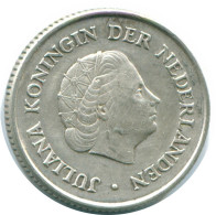 1/4 GULDEN 1962 NETHERLANDS ANTILLES SILVER Colonial Coin #NL11101.4.U.A - Niederländische Antillen