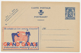 Publibel - Postal Stationery Belgium 1941 Car - Garage - Cars