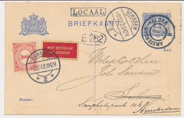 Treinstempel Amsterdam - Helder 1912 - Stempel: LOCAAL - Ohne Zuordnung