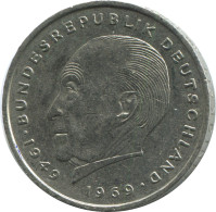 2 DM 1971 J BRD ALEMANIA Moneda GERMANY #DE10381.5.E.A - 2 Mark