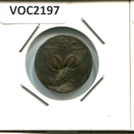 1732 HOLLAND VOC DUIT NETHERLANDS INDIES NEW YORK COLONIAL PENNY #VOC2197.7.U.A - Indes Néerlandaises