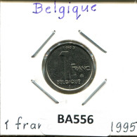 1 FRANC 1995 FRENCH Text BÉLGICA BELGIUM Moneda #BA556.E.A - 1 Franc