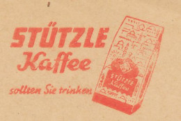 Meter Cut Germany 1961 Coffee - Stutzle - Sonstige & Ohne Zuordnung