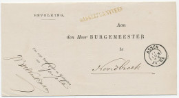 Naamstempel Gasselter - Nyveen 1875 - Briefe U. Dokumente