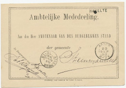 Naamstempel Havelte 1880 - Briefe U. Dokumente