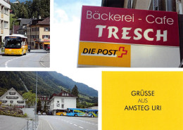 Amsteg  Postauto  3 Bild  Q  Limitierte Auflage! - Other & Unclassified