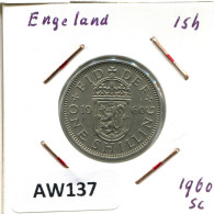 SHILLING 1960 UK GBAN BRETAÑA GREAT BRITAIN Moneda #AW137.E.A - I. 1 Shilling