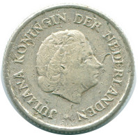 1/4 GULDEN 1967 ANTILLAS NEERLANDESAS PLATA Colonial Moneda #NL11571.4.E.A - Niederländische Antillen