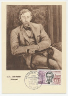 Maximum Card France 1963 Emile Verhaeren - Author - Schrijvers