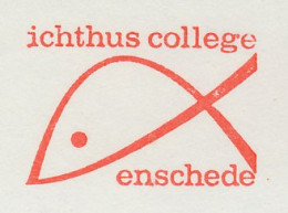 Meter Cut Netherlands 1977 Ichtus - Christ - Fish - Autres & Non Classés