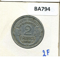 2 FRANCS 1948 B FRANCE Pièce Française #BA794.F.A - 2 Francs