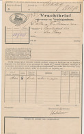 Vrachtbrief H.IJ.S.M. Gorinchem - Den Haag 1916 - Non Classés