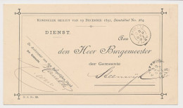 Kleinrondstempel Havelte 1897 - Zonder Classificatie