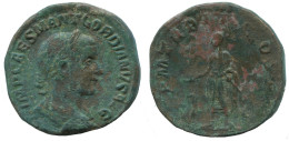 GORDIAN III Rome AD240 P M TR P II COS P P S C Emperor 20.8g/30mm #NNN2062.48.E.A - The Military Crisis (235 AD To 284 AD)