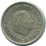 1/4 GULDEN 1965 NIEDERLÄNDISCHE ANTILLEN SILBER Koloniale Münze #NL11394.4.D.A - Antilles Néerlandaises