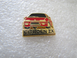 RARE PIN'S   CITROEN  ZX  Version Doré Zamak  DECAT - Citroën