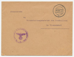 Dienstpost Haarlem - Bloemendaal 1941 - Polizeioffizier - Zonder Classificatie