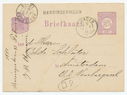 Naamstempel Barsingerhorn 1881 - Lettres & Documents