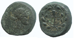 WREATH Antike Authentische Original GRIECHISCHE Münze 4.3g/16mm #NNN1415.9.D.A - Greek