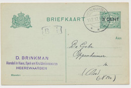 Briefkaart Heerewaarden 1917 - Kaas - Spek - Kruidenierswaren - Zonder Classificatie