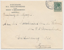 Envelop Nijmegen 1937 - Diocesane R.K. Vrouwenbond - Zonder Classificatie