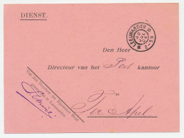 Dienst Leeuwarden - Ter Apel 1904 - Gevangenis / P&T Kleding - Non Classés
