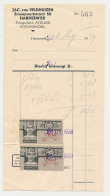 Omzetbelasting 1 CENT / 2 CENT - Harderwijk 1939 - Revenue Stamps